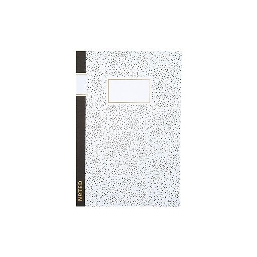 Photo 1 of Noted by Post-it® Black and White Dot Design, Notebook, 5.75" X 8.5"
4PK
