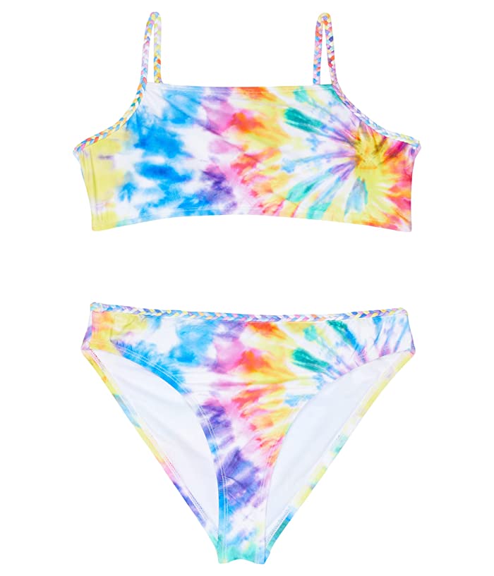 Photo 1 of 
Hobie Kids' Tie Dye Two-Piece Swimsuit in Multi at Nordstrom, Size 12
