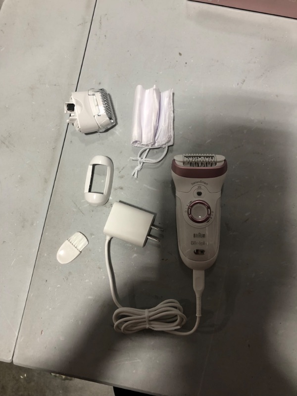 Photo 1 of Braun Silk Epil 9 9710 SensoSmart Cordless Wet & Dry 2-in-1 Epilator
