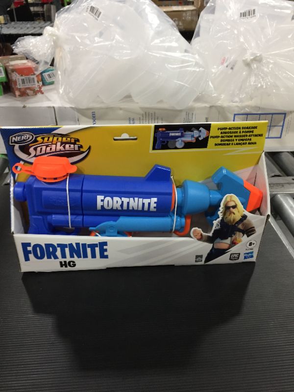 Photo 2 of NERF Super Soaker Fortnite HG Water Blaster