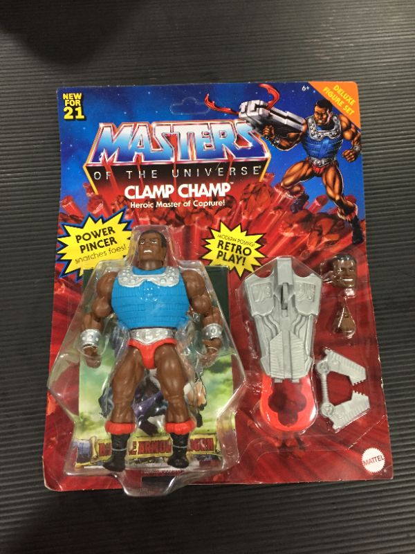 Photo 2 of Masters of the Universe Deluxe Figure Clamp Champ