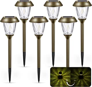 Photo 1 of 8 pack solar lights outdoor for garden 
