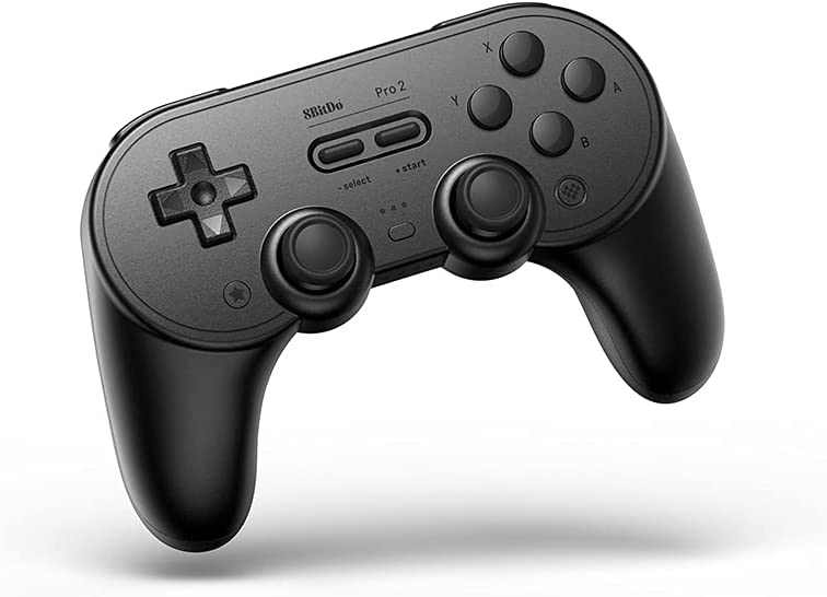 Photo 1 of 8Bitdo Pro 2 Bluetooth Controller - for Switch PC Windows Android MacOS Steam Raspberry Pi (Black)
