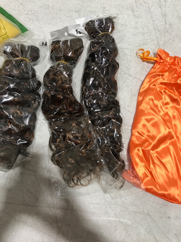 Photo 1 of 14'' , 16'' and 18'' brown wig pony tails