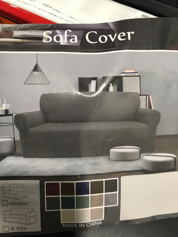 Photo 1 of brown sofa color unknown size