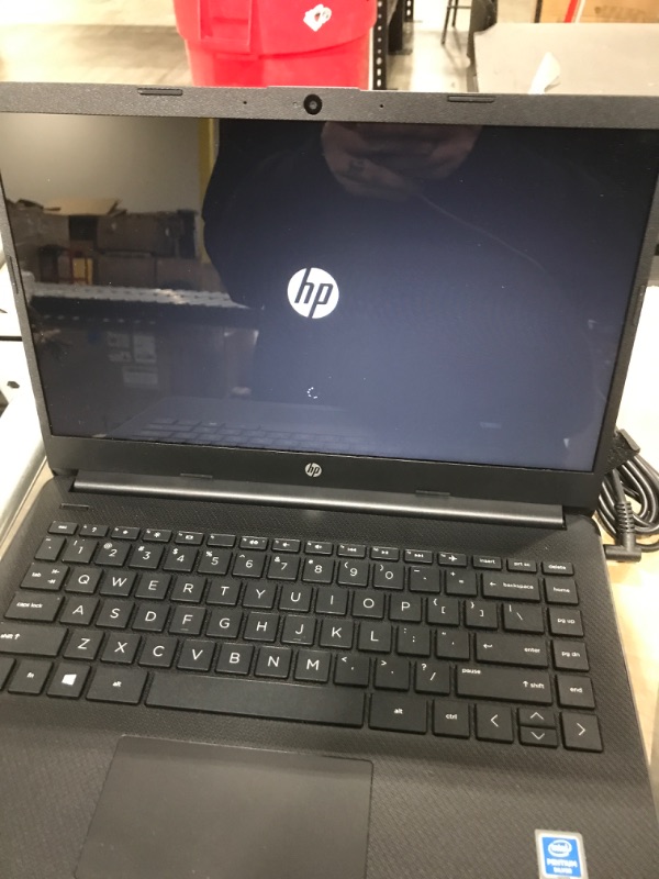 Photo 3 of HP 14" Laptop with Windows Home in S Mode - Intel Pentium Processor - 4GB Ram Memory - 128GB SSD Storage - Black (14-dq0090tg)