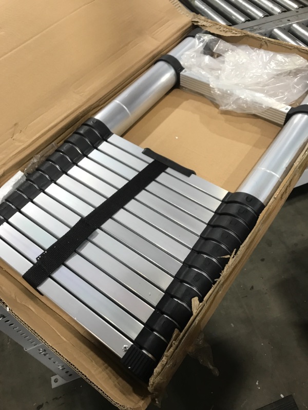 Photo 1 of 12.5 ft. aluminum telescopic ladder