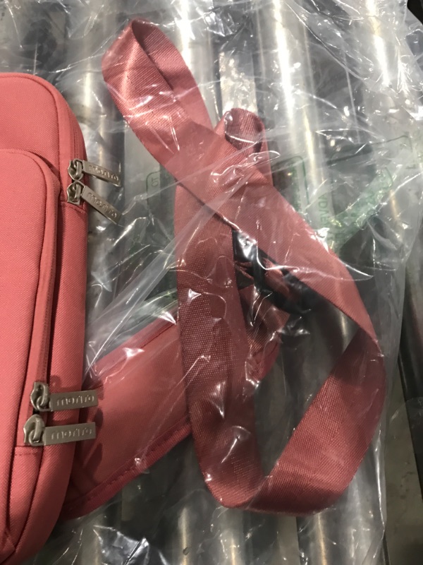 Photo 1 of Women Laptop Computer Shoulder Airbag Solid Nylon Fashion Messenger Notebook
