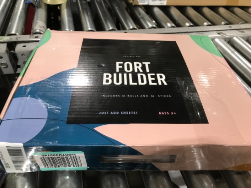 Photo 1 of PLAYVIBE 130 PCS Kids Fort Building Kit - Fort Builder | Fort Kit | Crazy Kids Fort Building Set | Build A Fort | Air Fort | Indoor / Outdoor Kids Toys New Style 2022