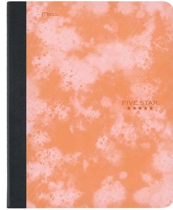 Photo 1 of 12 pack of Five Star College Ruled Composition Notebook Pink

