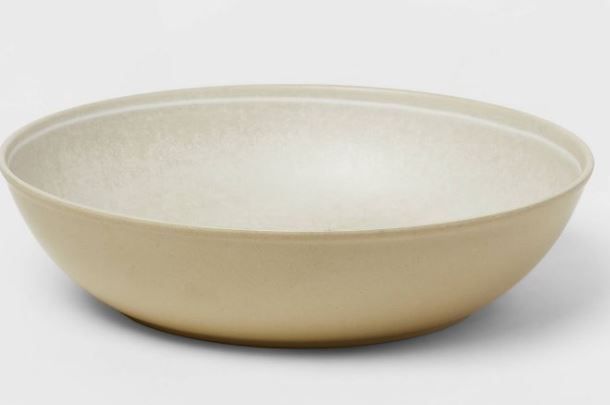 Photo 1 of 127oz Melamine Lancashire Serving Bowl White - Threshold™

