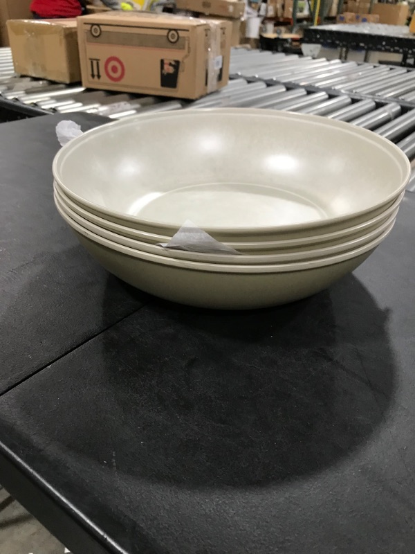 Photo 3 of 127oz Melamine Lancashire Serving Bowl White - Threshold™

