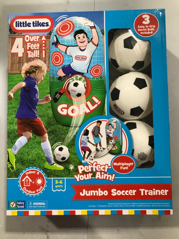 Photo 2 of Little Tikes Jumbo Soccer Trainer Game for Kids