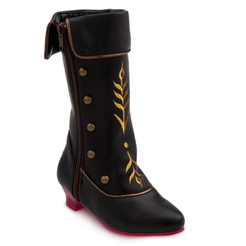Photo 1 of Disney Anna Kids' Dress-up Boots - 9/10 Youth - Disney Store
US 9/10
