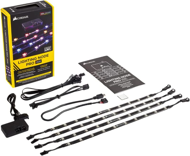 Photo 1 of Corsair iCUE Lighting Node PRO RGB Lighting Controller, Multicolored
