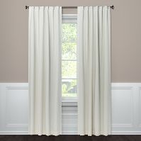 Photo 1 of 1pc Blackout Aruba Linen Window Curtain Panel - Threshold™ 50 X 95

