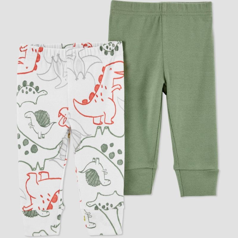 Photo 1 of Baby Boys' 2pk Dino Pants - Just One You® Made by Carter's
