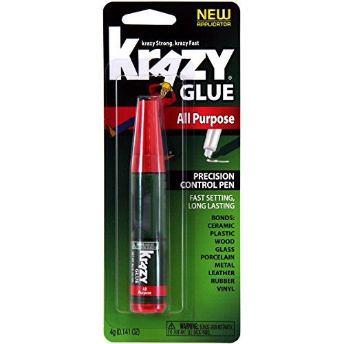 Photo 1 of 6 PACK Krazy Glue High Strength Polyvinyl Acetate Homopolymer All Purpose Adhesive 0.14 Oz
