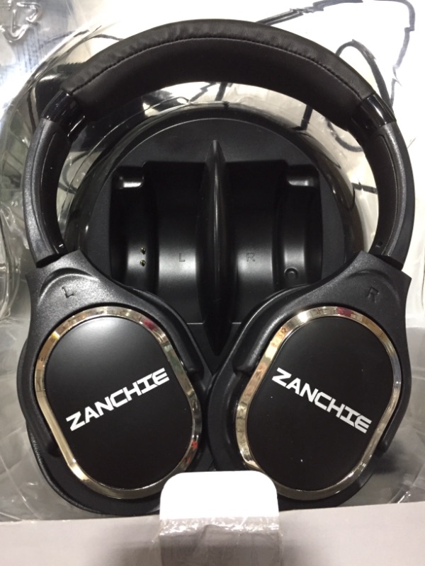 Photo 1 of Wireless TV Headphones Over Ear Headsets-RF Transmitter Charging Dock