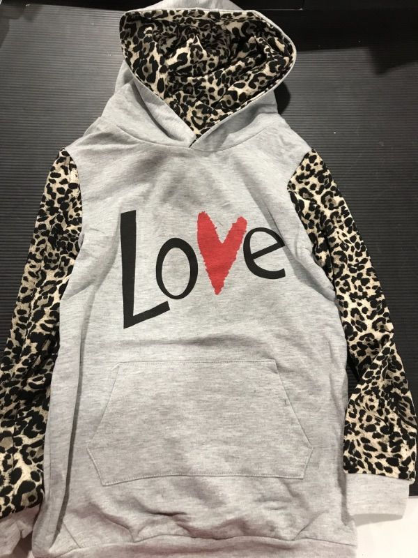 Photo 1 of "LOVE" GIRLS HOODIE 
SIZE 5