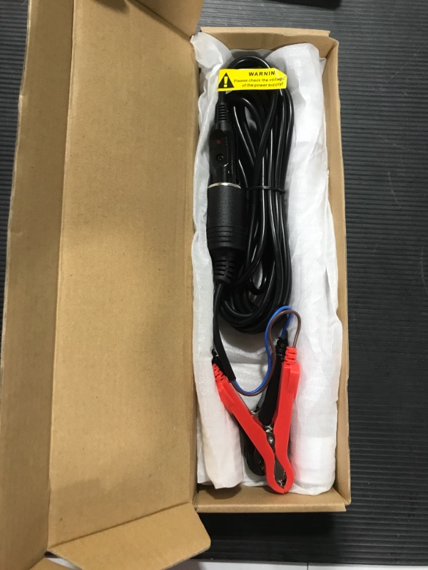 Photo 1 of Nobranded YIDAZN 12V 20W 2000Lumens Super Bright IP68 Lure Bait Finder Night Fishing Boat Submersible Deep Drop Underwater Light with Battery Clip & Power Plug
