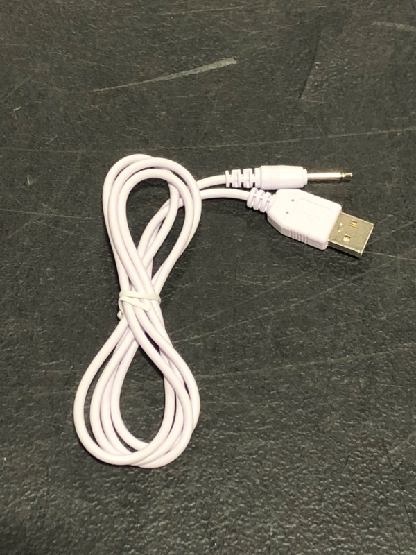 Photo 2 of USB Type A to Extra Long Mini 2.5mm Mono Audio Headphone Jack Plug Charger/in Car AUX Input Cable Cord