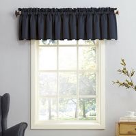 Photo 1 of 54"x18" Seymour Energy Efficient Rod Pocket Curtain Valance - Sun Zero