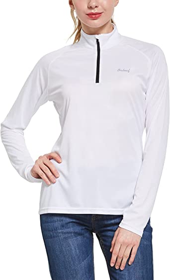 Photo 1 of BALEAF Women's Long Sleeve Shirts UPF50+ Sun Protection Quick Dry Hiking Fishing