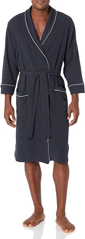Photo 1 of Amazon Essentials Men's Waffle Shawl Robe
Size: XL/XXL