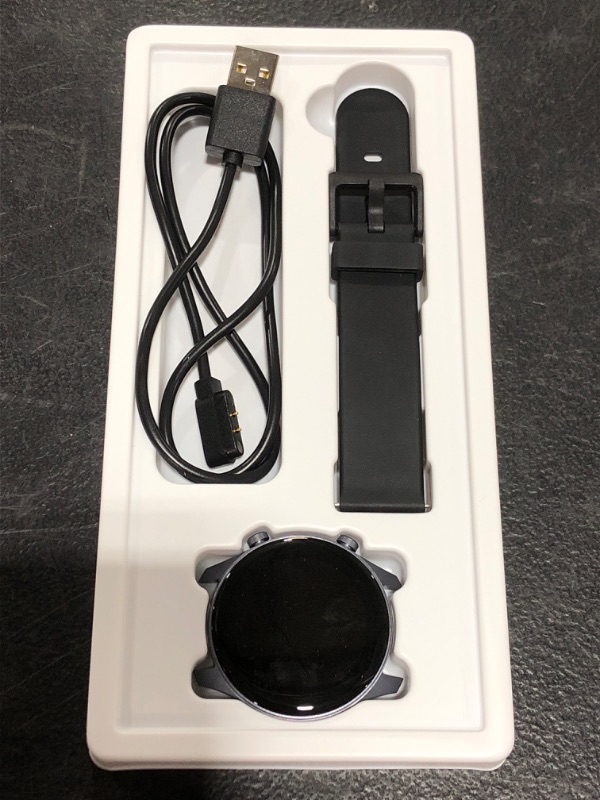 Photo 2 of TouchElex Smart Watch 1.2" AMOLED Always-on Display for Android Phones and iOS