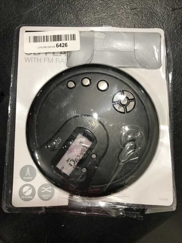 Photo 1 of Portable CD Player with FM Radio and 60-Second Anti Skip