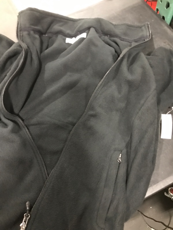 Photo 1 of Amazon Essentials Women's Full Zip Polar Fleece Jacket (LARGE)
