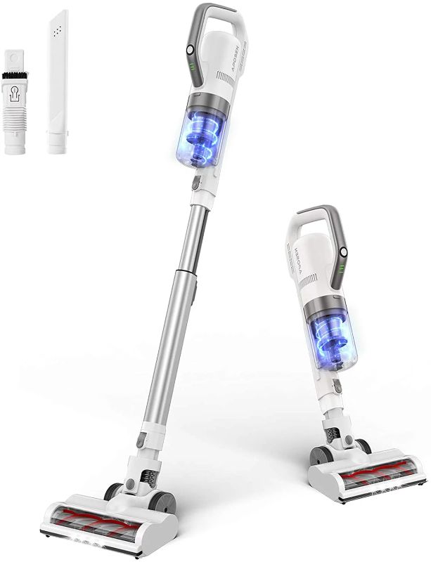 Photo 1 of APOSEN Stick Vacuum Cleaner, 21KPa Powerful Suction Brushless Motor 4-in-1 CordlessVacuum Cleaner, Ultra-Lightweight & Quiet Vacuum for Hard Floor & Carpet - H21
