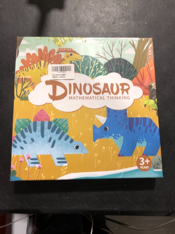 Photo 2 of Counting Dinosaurs Toys with Matching Sorting Cards, Preschool Educational Toy for Matching, Counting and Sorting School Supplies Learning Activities Kids Age 4 5 6 7 Girls Boys Birthday Gift