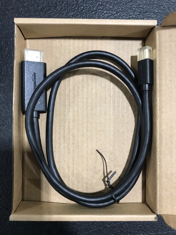 Photo 1 of Amazon Basics Mini DisplayPort to HDMI Cable - 3 Feet 1-Pack Cable 3-Feet