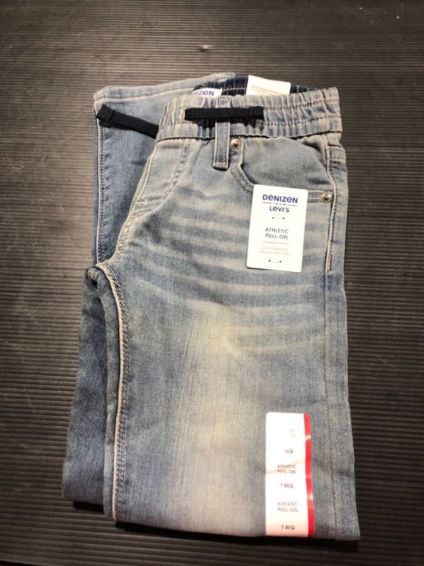 Photo 2 of DENIZEN from Levi's Boys' Athletic Jeans -
size 7 