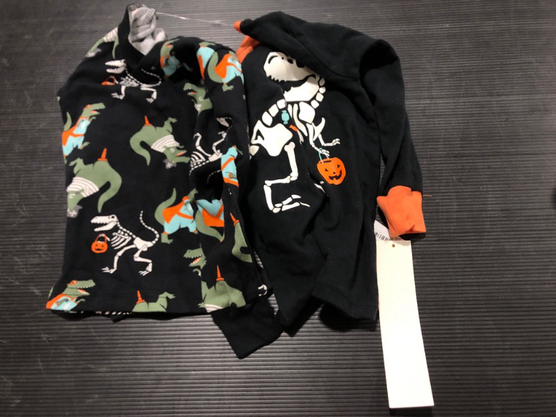 Photo 2 of Carter's Just One You® Toddler Boys' 4pc Halloween Dinos Pajama Set - Orange/Black
SIZE 3T