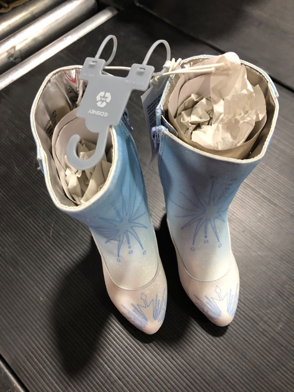 Photo 2 of Disney Elsa Kids' Dress-up Boots - 9/10 Youth - Disney Store
