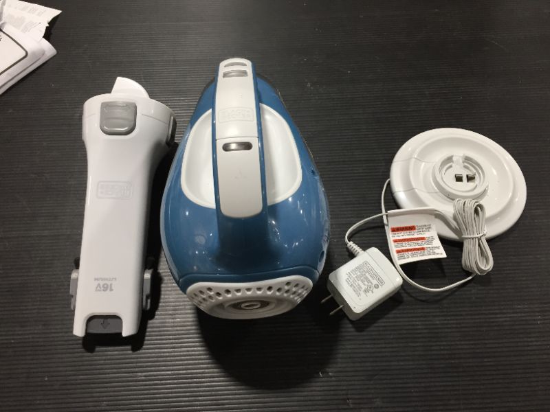 Photo 2 of BLACK+DECKER DustBuster 16V MAX Cordless Handheld Vacuum
