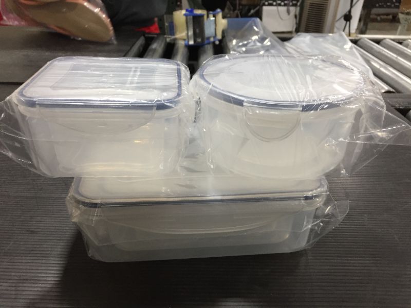 Photo 3 of 1790 Plastic Food Containers with Lids - 16 Piece