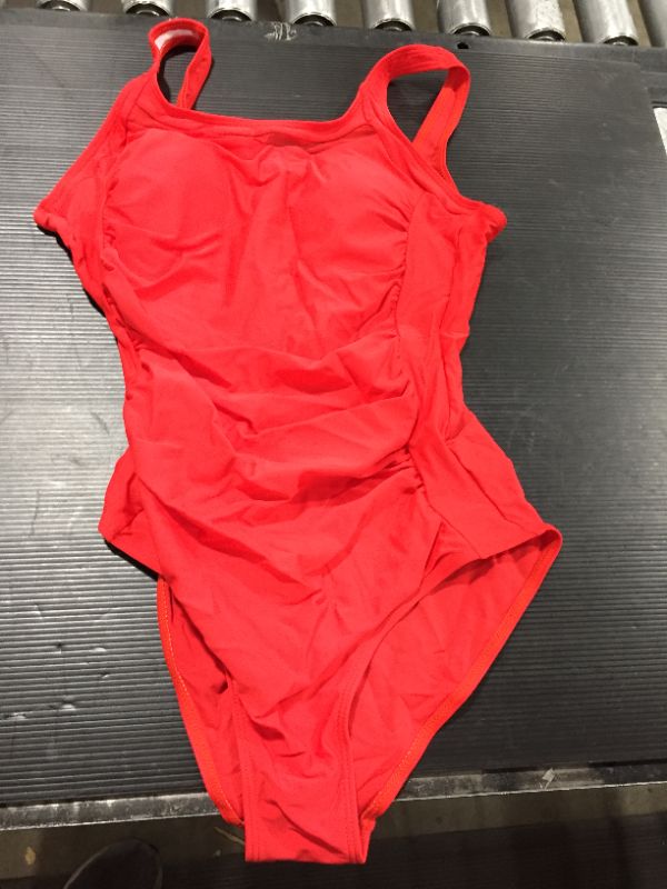 Photo 1 of 1 Piece Red Bathing Suit Medium 