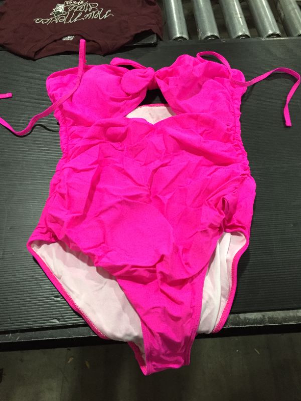 Photo 1 of 1 piece bathing suit Pink XL 