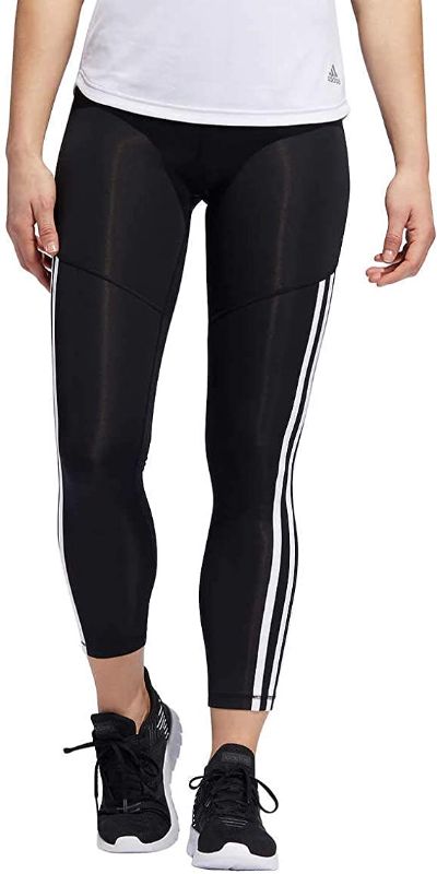 Photo 1 of adidas Womens 3 Stripe 7/8 Tights Small 
