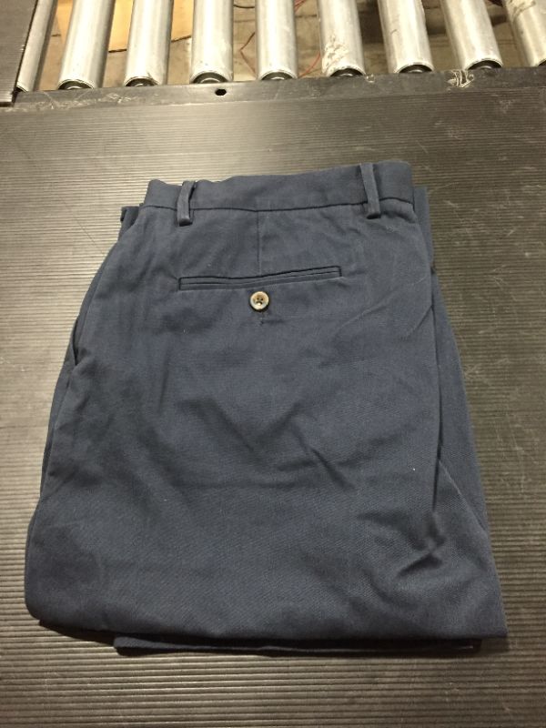 Photo 1 of Amazon Essentials 36x32 Navy Blue Slacks 