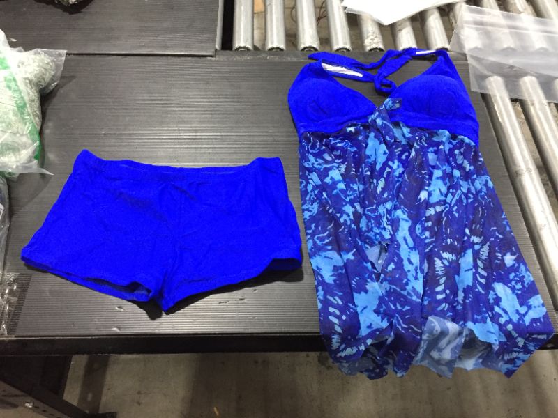 Photo 1 of XL 2 Piece Bathing Suit Blue 