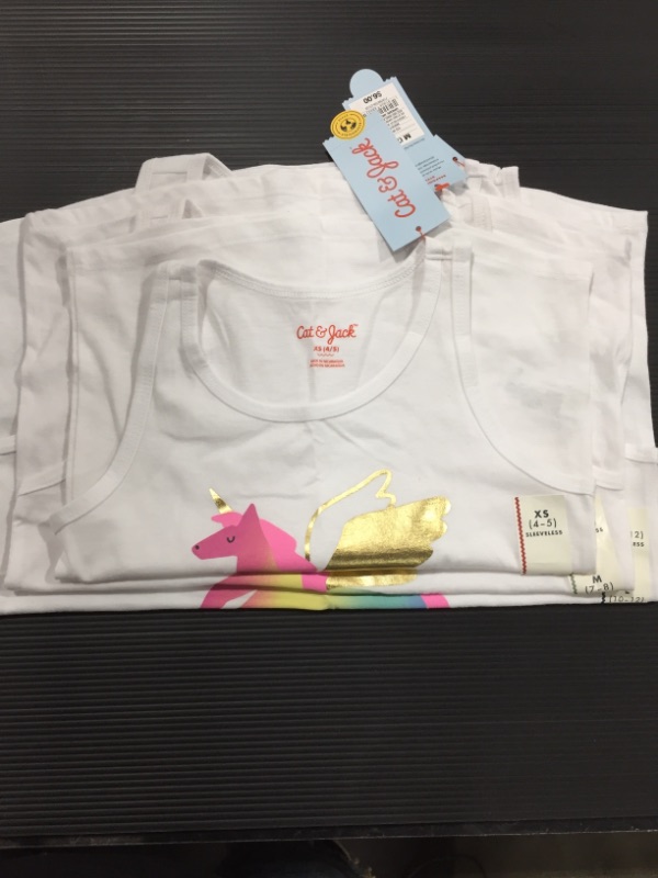 Photo 1 of Girls' Printed Tank Top - Cat & Jack™ -3 PCS 
SIZE XS / MD / LRG 