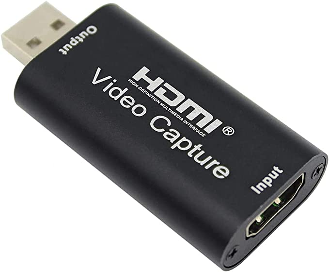 Photo 1 of Audio Video Capture Card, 1080P 30fps HDMI to USB Capture Cards, Record via DSLR, Camcorder, Action Cam for Game/Live Streaming/Video Conference/Teaching