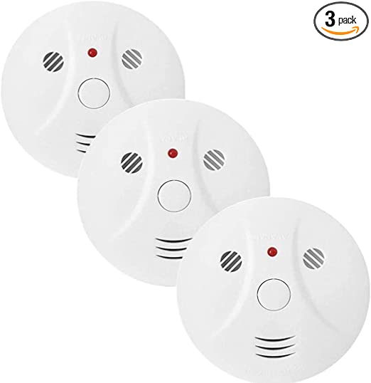 Photo 1 of 3 Pack Combination Smoke and Carbon Monoxide Detector Battery 