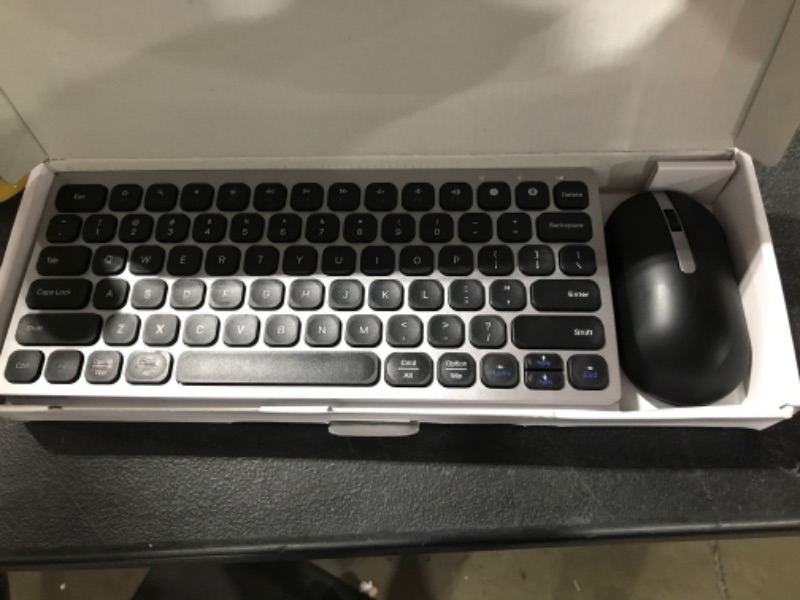 Photo 1 of Compact Keyboard and Mouse Combo, Space Grey