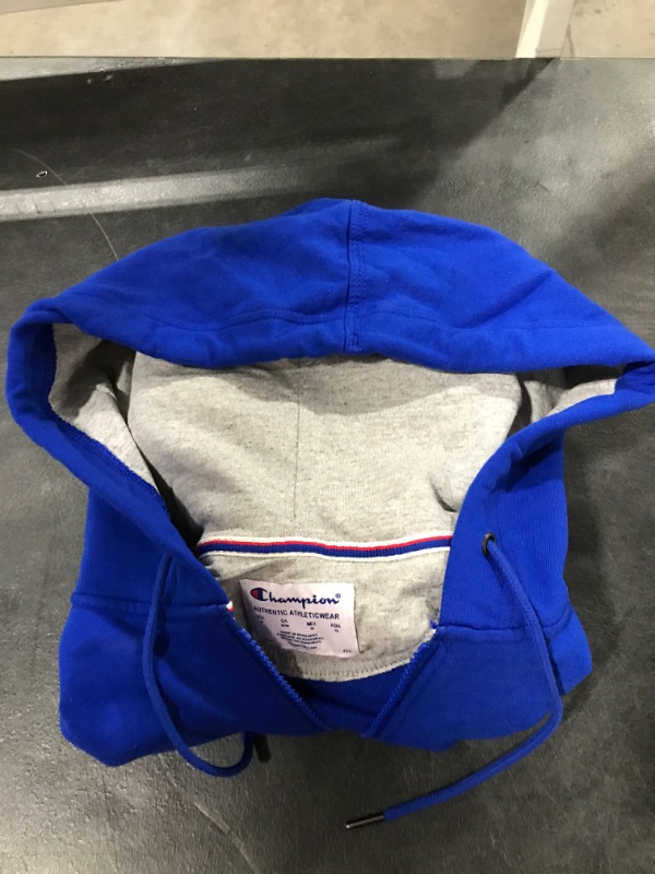 Photo 1 of Blue Champion zip up sweater size M 
Champion